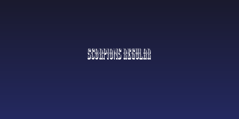 Scorpions Regular Social Header