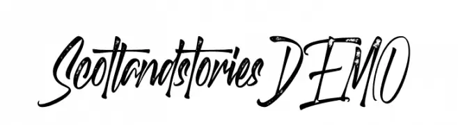 Scotland stories DEMO  Fuentes Gratis Descargar