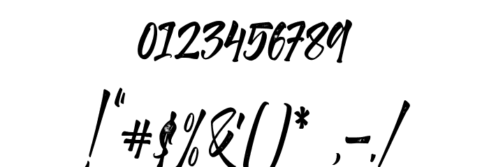 Scotland stories DEMO Font OTHER CHARS