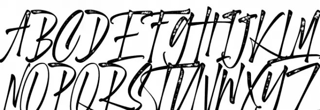 Scotland stories DEMO Font UPPERCASE
