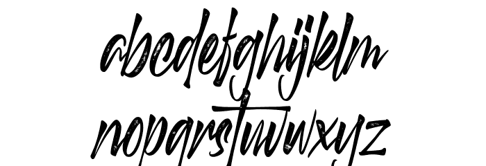 Scotland stories DEMO Font LOWERCASE