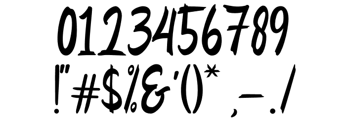 Scotlandia Font OTHER CHARS
