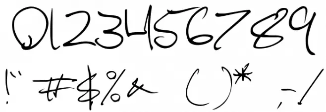 Scotosaurus Font OTHER CHARS