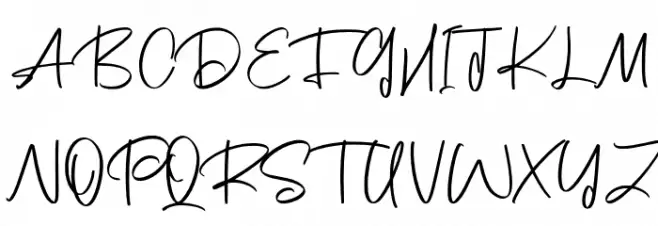 Scott Pilgrim Schriftart Groß