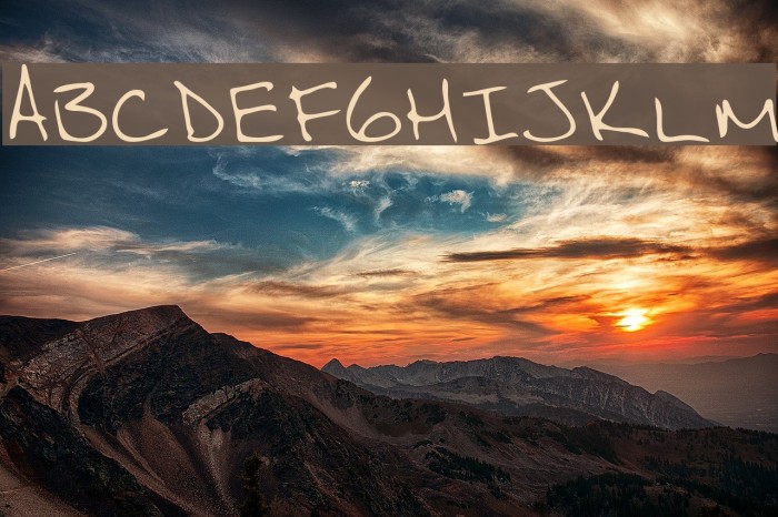 Scott Regular Font examples