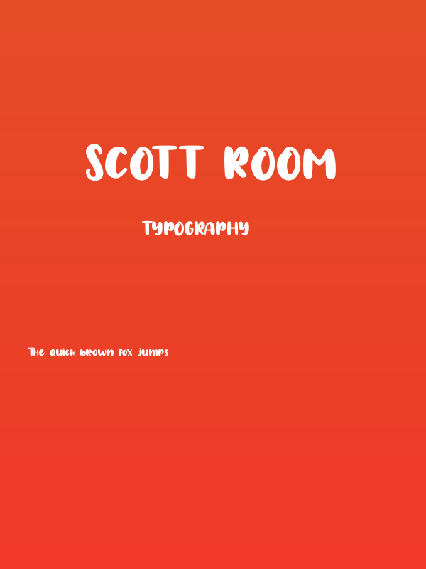Scott Room Poster