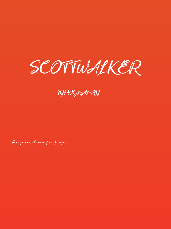 ScottWalker Poster
