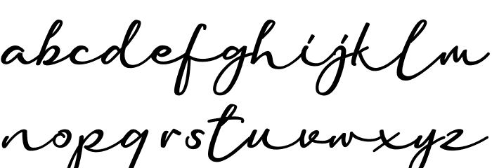ScottWalker Font LOWERCASE