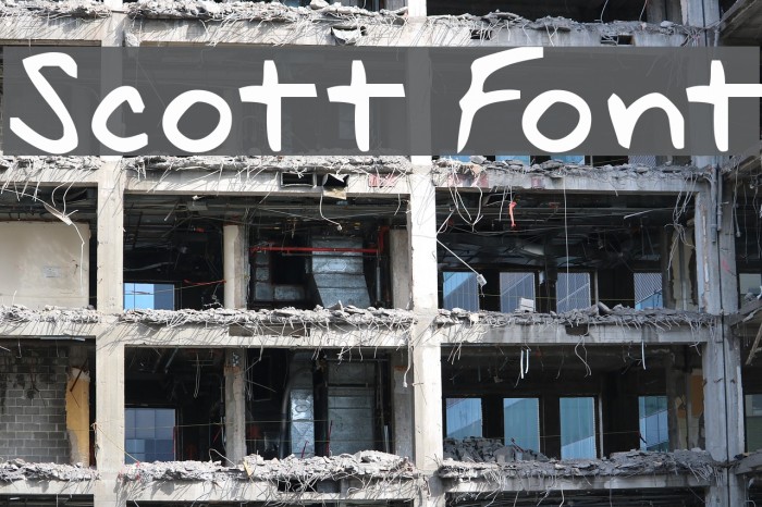 Scott Font examples