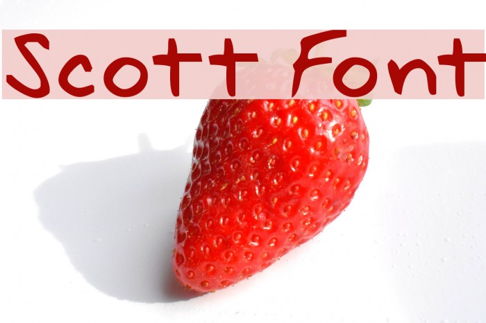 Scott Font examples