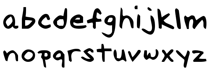 Scott Font LOWERCASE