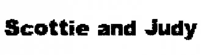 Scottie and Judy  baixar fontes gratis