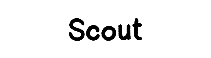 Scout  Fuentes Gratis Descargar