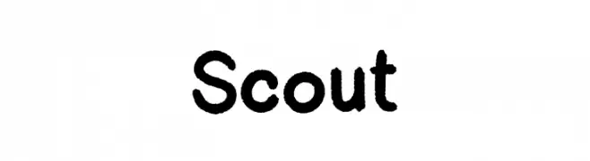 Scout  Frei Schriftart Herunterladen