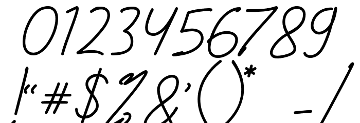 Scoutline Font OTHER CHARS