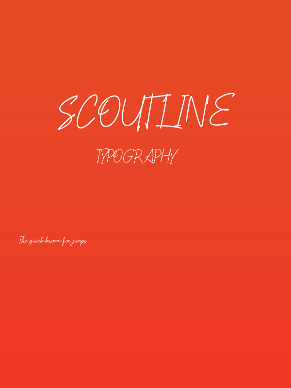 Scoutline Poster