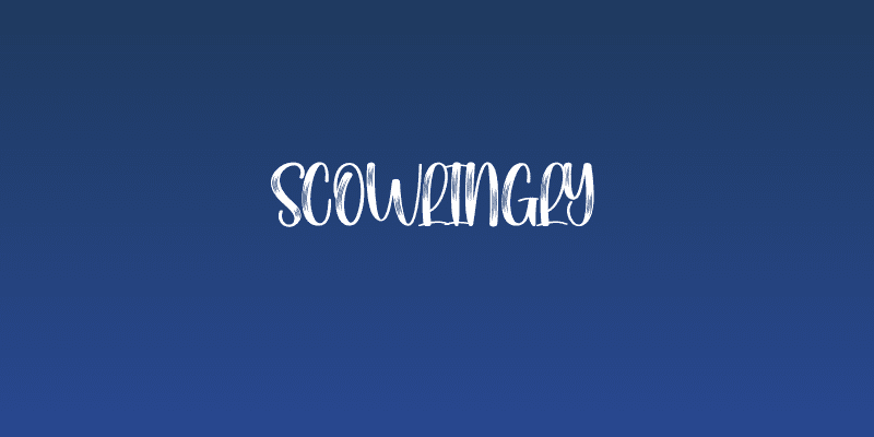 Scowlingly Social Header