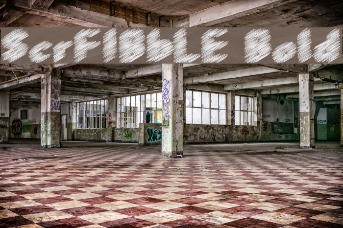 ScrFIBbLE Bold Polices examples
