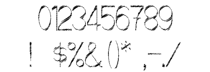 ScrFIBbLE Italic Font OTHER CHARS