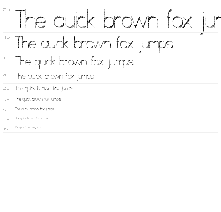 ScrFIBbLE Italic Waterfall