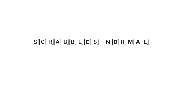 Scrabbles normal Logo