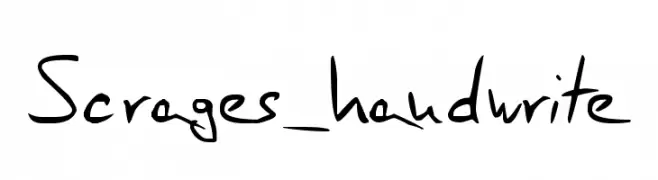 Scrages_handwrite  Descarca Fonturi Gratis
