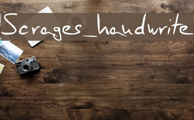 Scrages_handwrite Example 1
