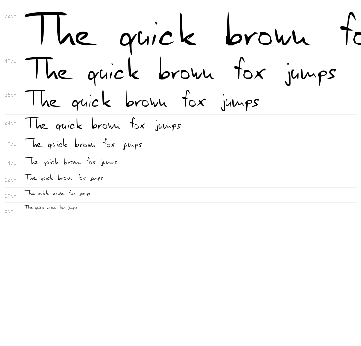 Scrages_handwrite Waterfall