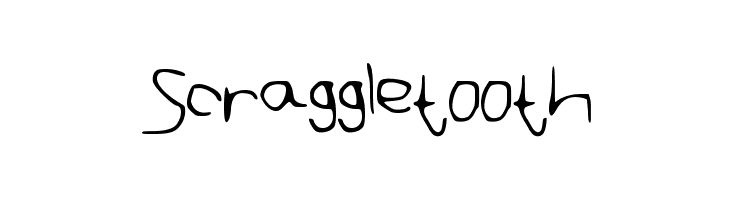 Scraggletooth  Free Fonts Download