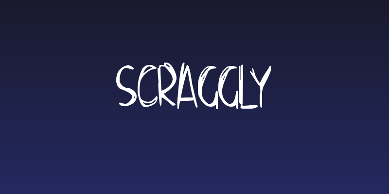 Scraggly Social Header