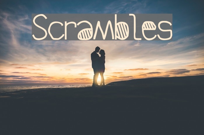 scrambles-font-ffonts