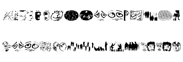 ScrapArt Font LOWERCASE