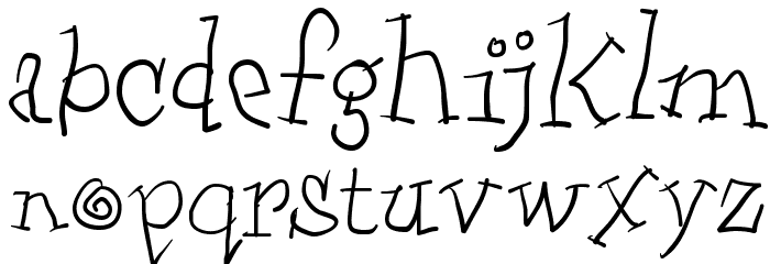 ScrapDealer Font LOWERCASE