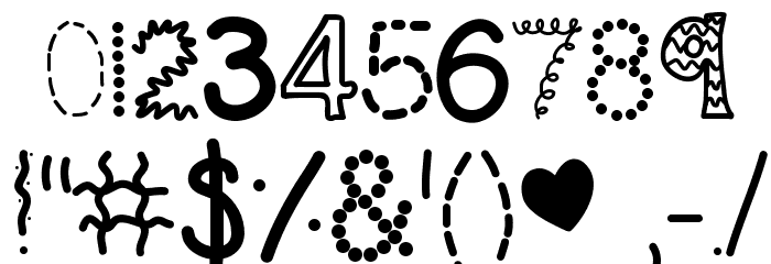 ScrapItUp Font OTHER CHARS