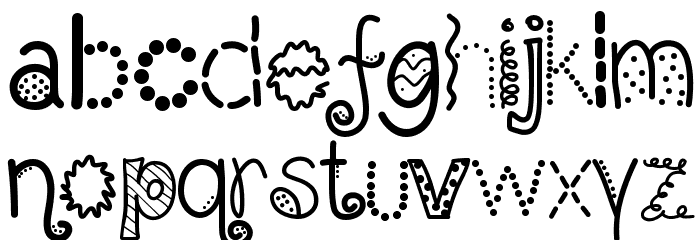 ScrapItUp Font LOWERCASE