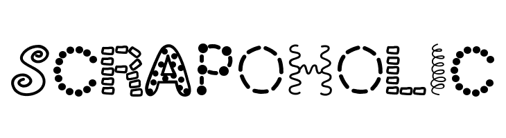 ScrapOHolic  font caratteri gratis