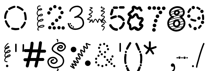 ScrapOHolic Font OTHER CHARS