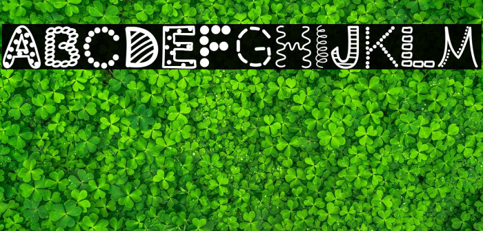 ScrapOHolic Font examples