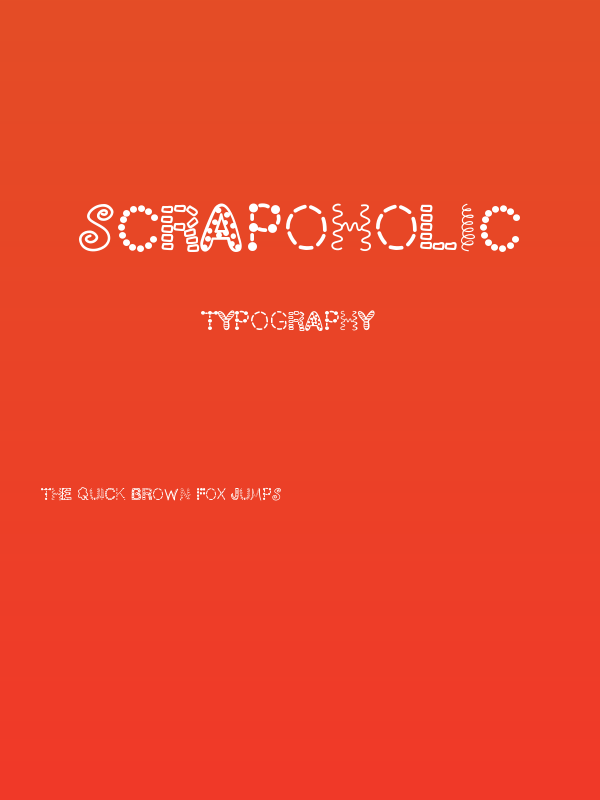 ScrapOHolic Poster