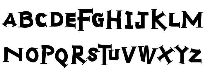 ScrapTiqua Font LOWERCASE