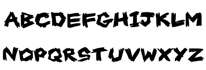 Scrapbook Scribblers Font LOWERCASE