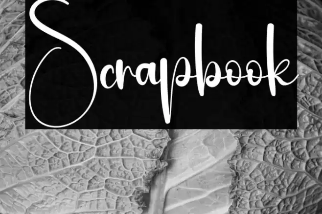 Scrapbook Caratteri examples