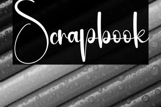 Scrapbook Caratteri examples