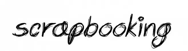 Scrapbooking  Frei Schriftart Herunterladen