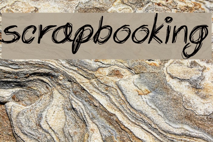 Scrapbooking Example 1