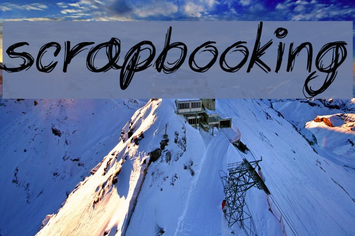 Scrapbooking Example 2