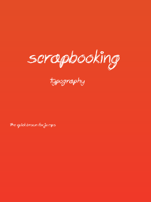 Scrapbooking Poster
