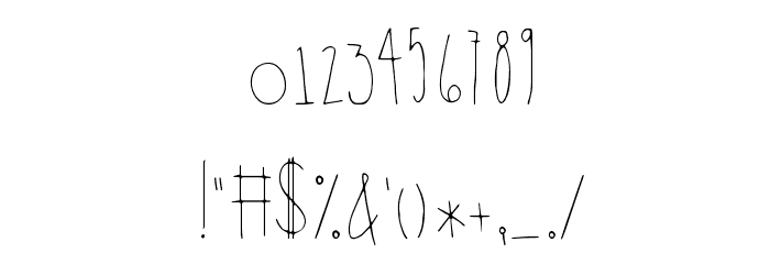 Scrapbuckets Font OTHER CHARS
