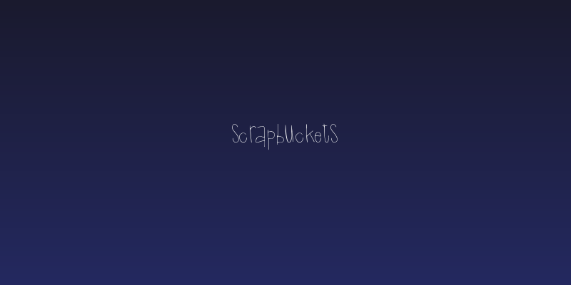 Scrapbuckets Social Header