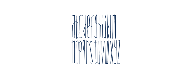 Scrapes Bold Lowercase